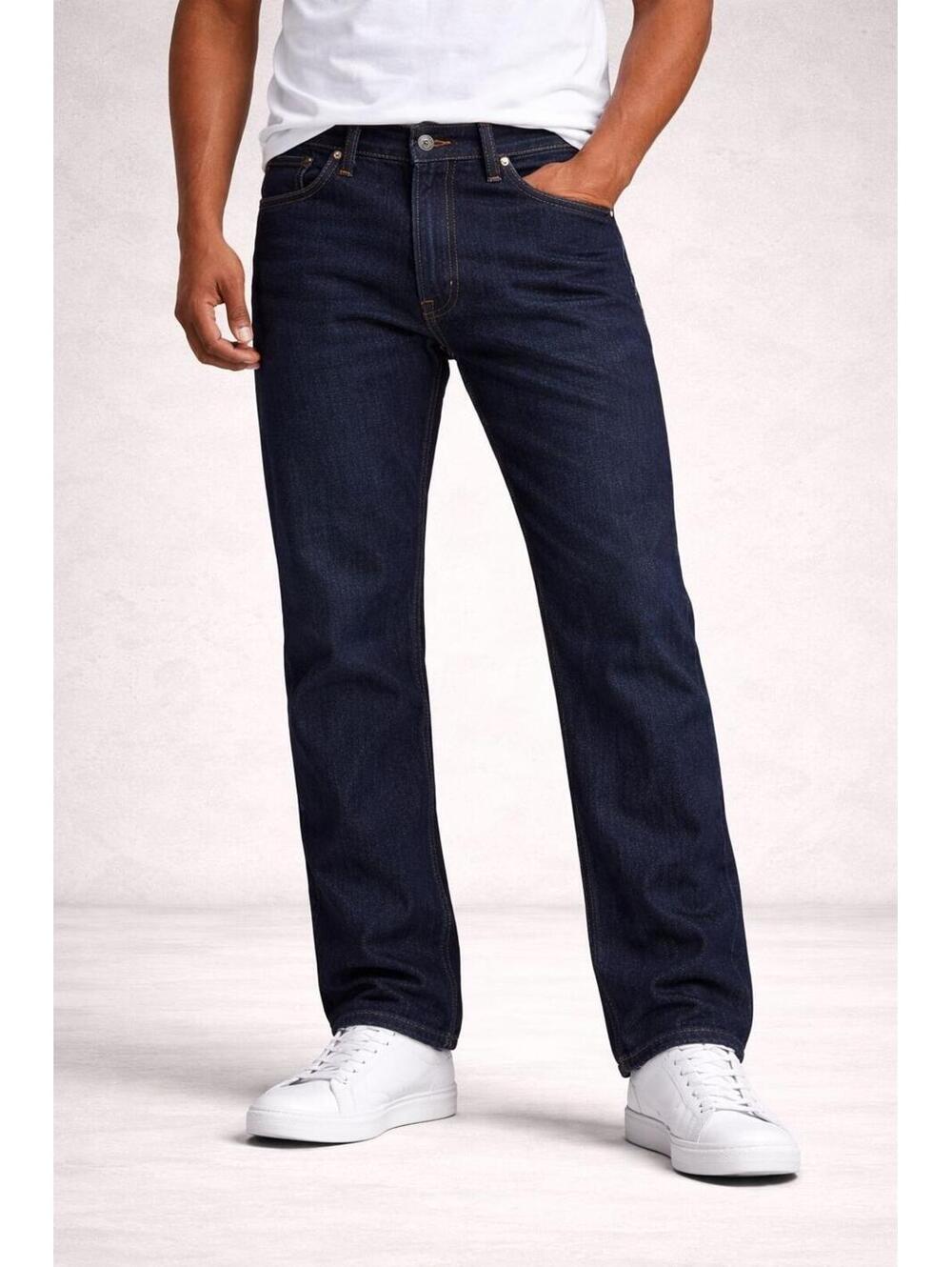Levi’s 505 Jeans Mens 33x32 Dark Wash Regular Fit Straight Leg Denim Classic